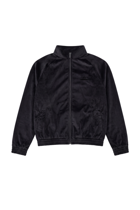 Sports Velour Jacket Black