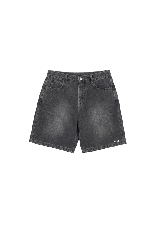 0asis Denim Shorts Black
