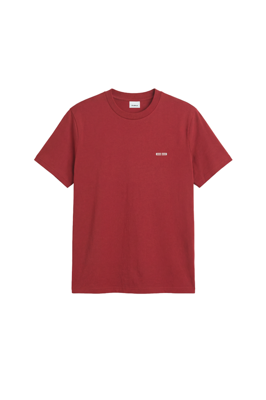 Pangea T-Shirt Slim Fit Burgundy