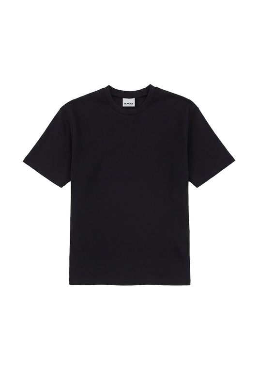 Exquisite Rib T-Shirt Black