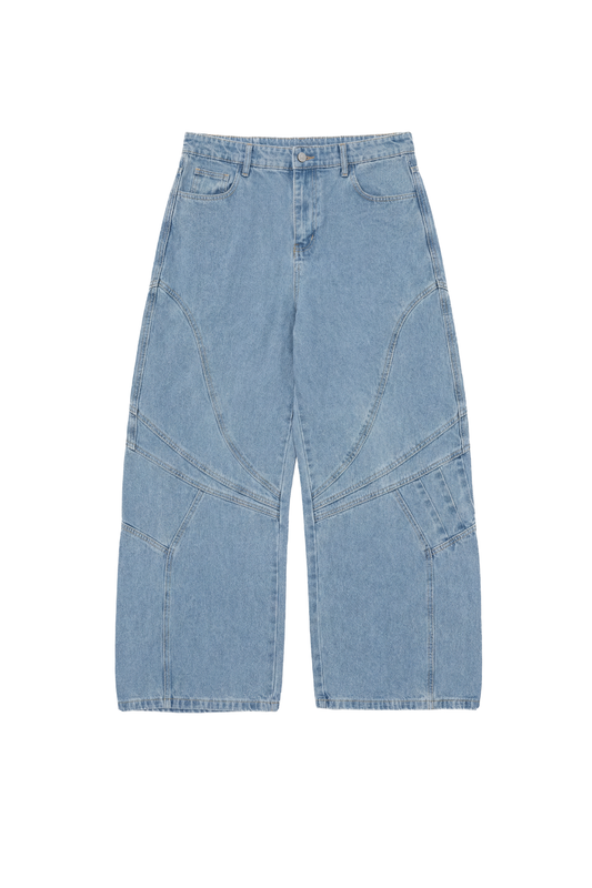Alien Intel Blue Denim Pants