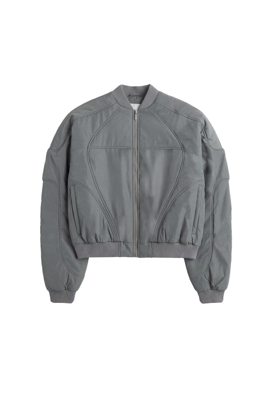 Void Bomber Jacket Grey