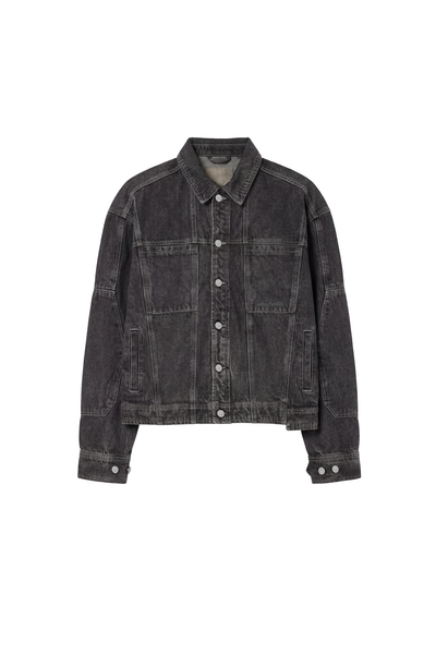 CC Black Denim Jacket – OLAKALA