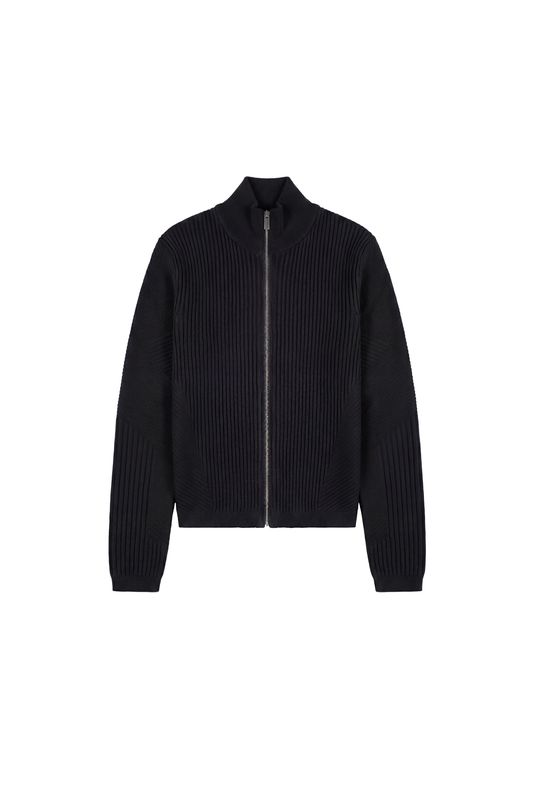 Exquisite Knitted Jacket Black