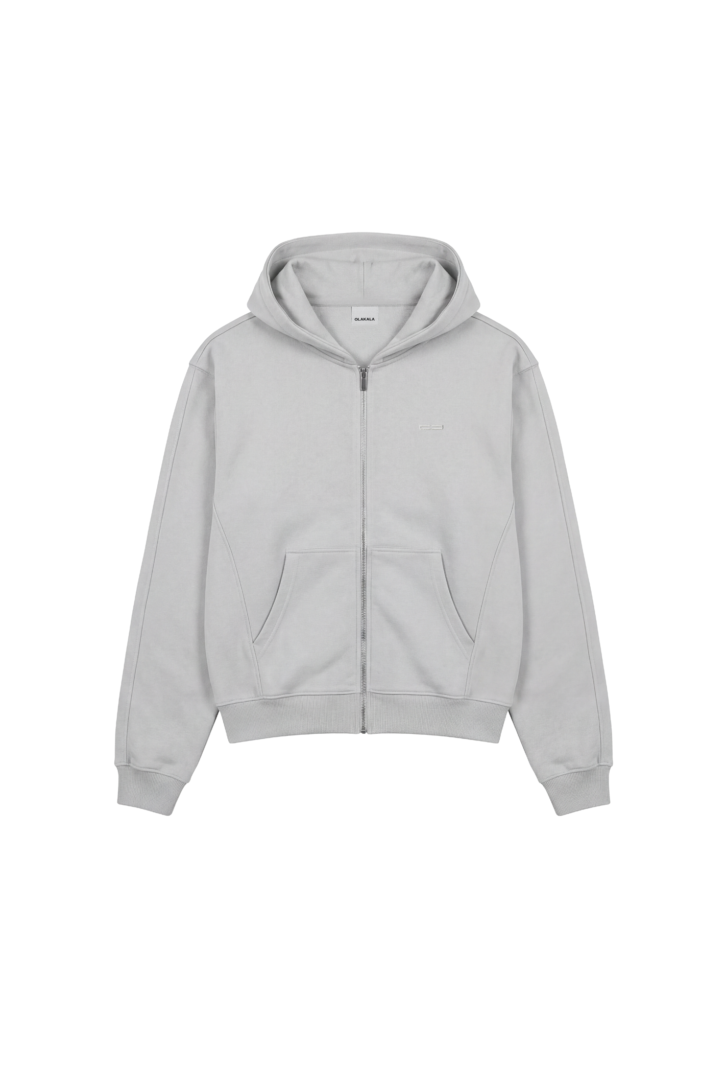 CC Core Zip Hoodie Gray – OLAKALA