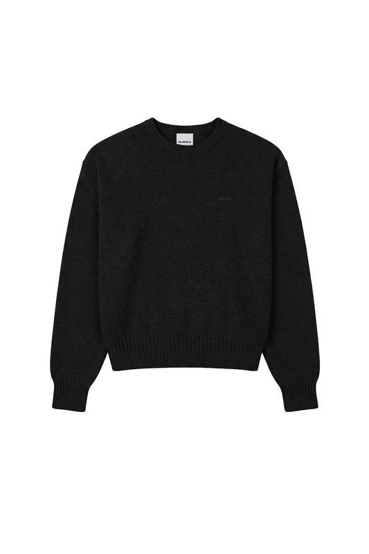 Exquisite Knit Sweater Black