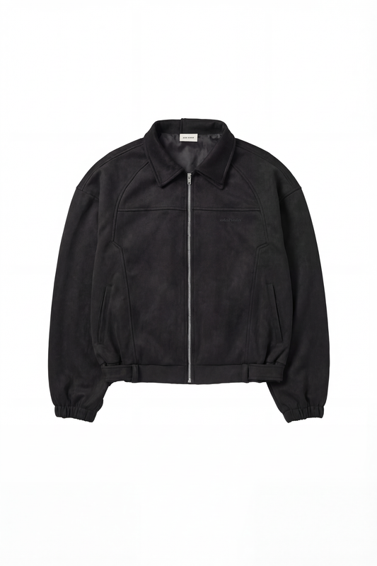 CC Anatomy Velour Jacket Black