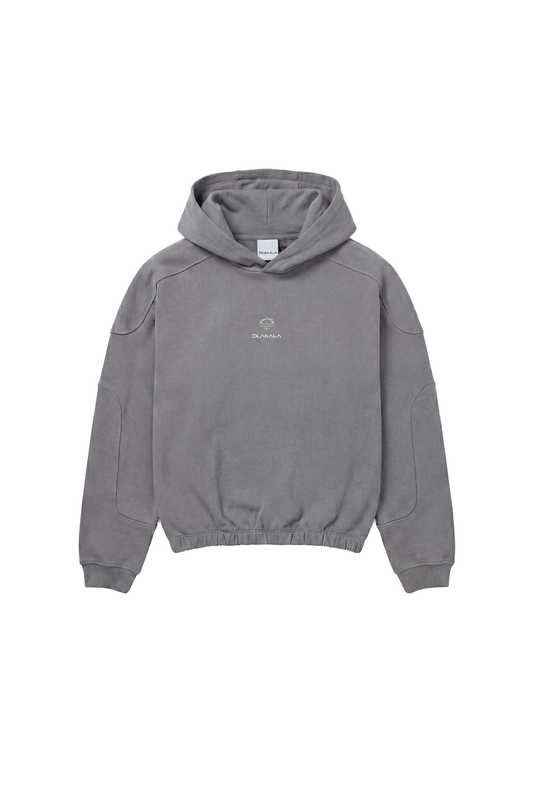 Discreet Mask Hoodie Dark Gray