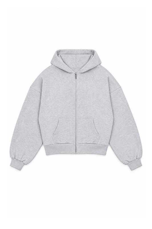 Double Layer Zip-Hoodie