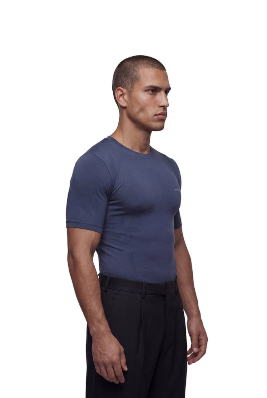 Compression T-Shirt Navy Blue
