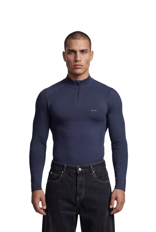 Compression Halfzip Navy Blue