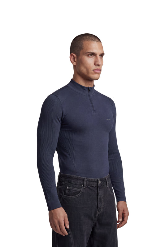 Compression Halfzip Navy Blue