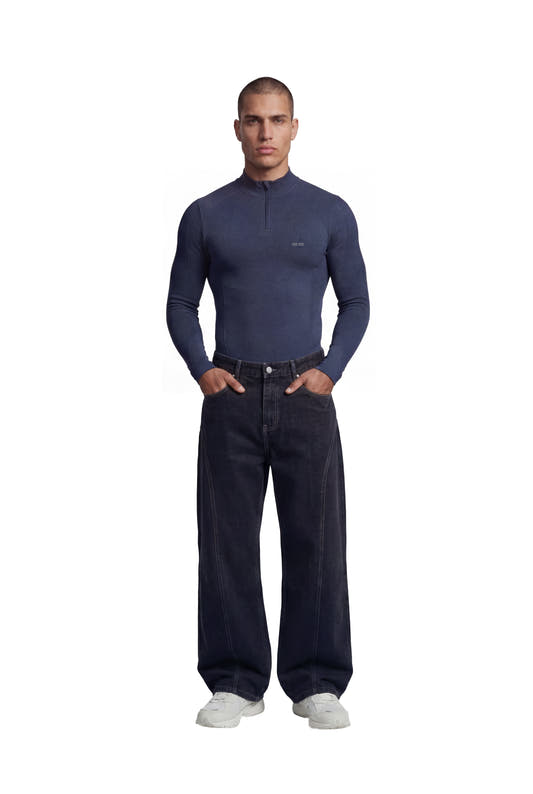 Compression Halfzip Navy Blue