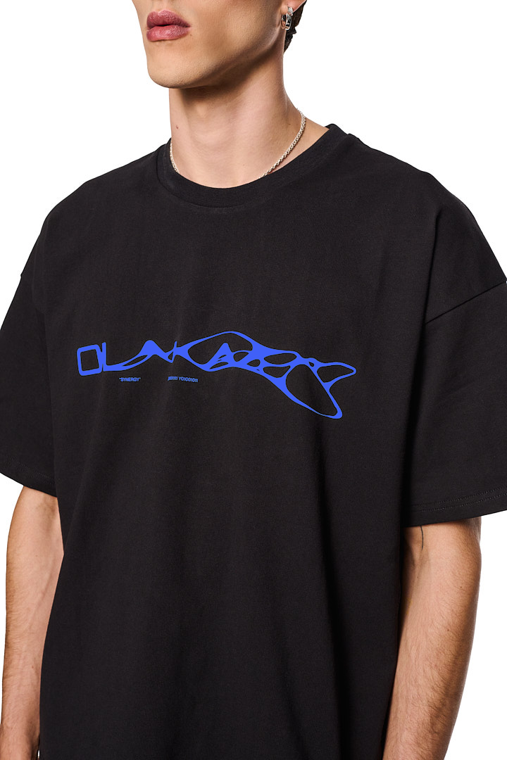 Synergy T-Shirt Blue Logo