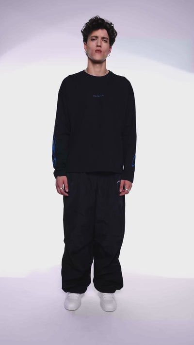 Synergy Parachute Pants Black