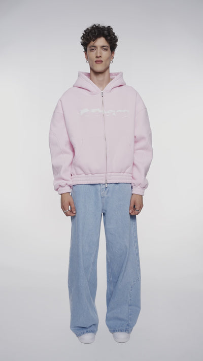 Elysium Zip Hoodie Pink