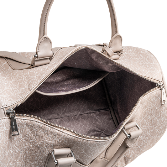 CC Beige Weekender Bag