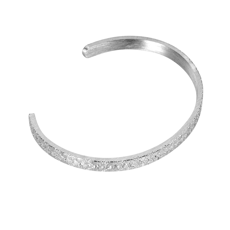 Monogram top cuff bracelets
