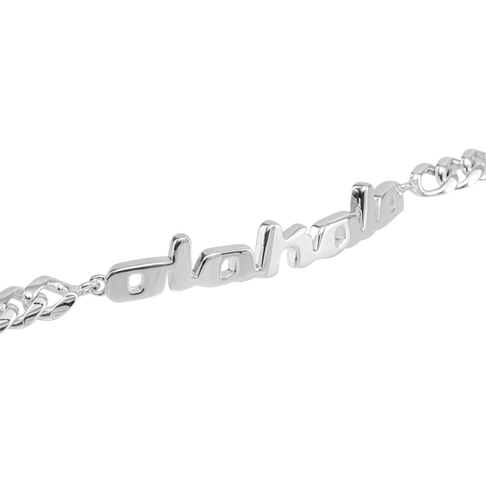 CC Logo Bracelet Silver