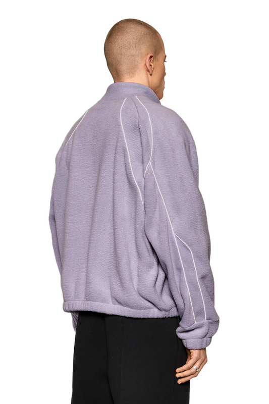Fleece Jacket Dark Lilac Substance
