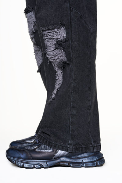 Distressed Denim Pants