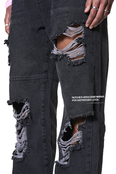 Distressed Denim Pants