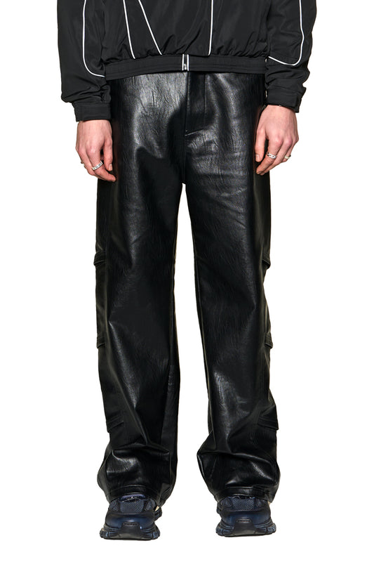 Discreet Leather Pants