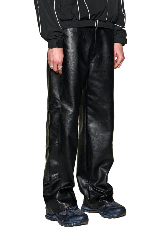 Discreet Leather Pants