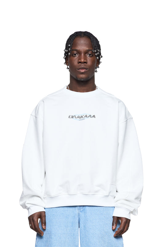 Archive Chrome Sweater White
