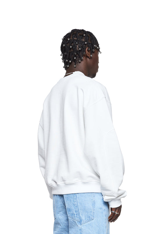 Archive Chrome Sweater White