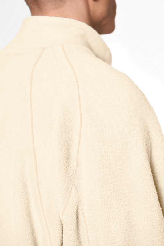 Fleece Jacket Beige
