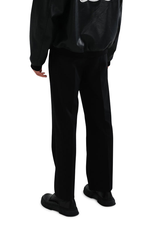 Straight Leg Dress Pants Black