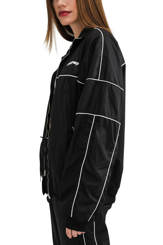 Orbit Track Jacket Black