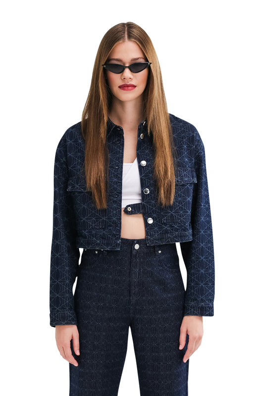 Raw Denim Jacket Woman 
