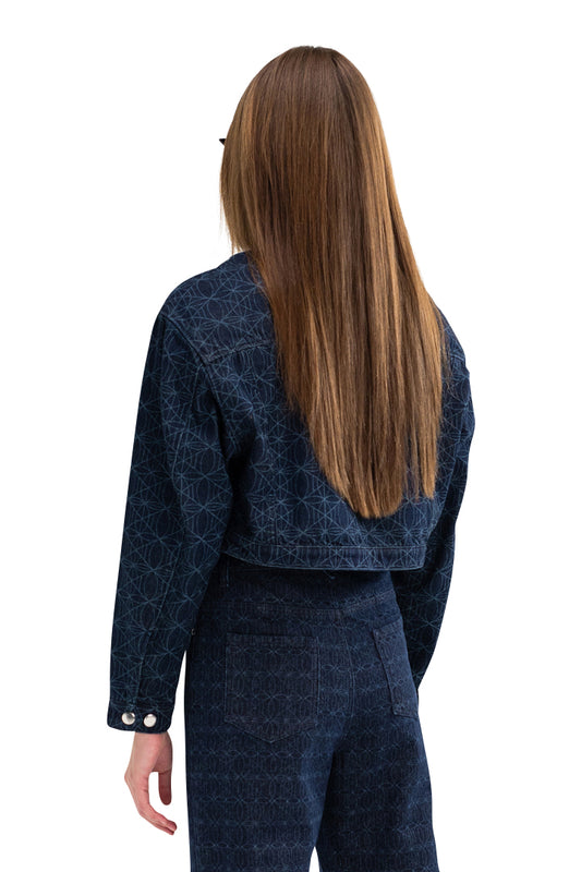 Raw Denim Jacket Woman 