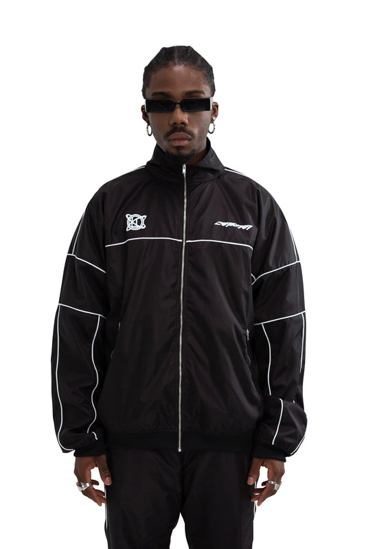 Orbit Track Jacket Black