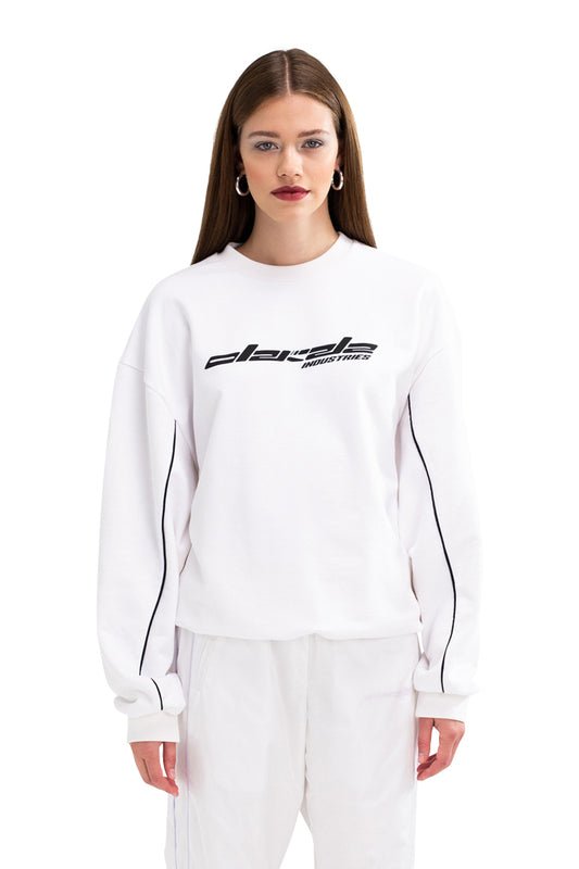 Piped Industries Sweater White
