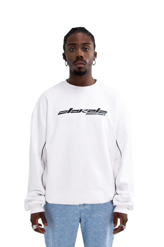 Piped Industries Sweater White