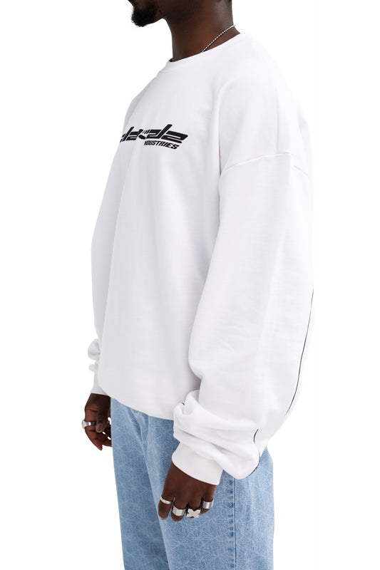 Piped Industries Sweater White