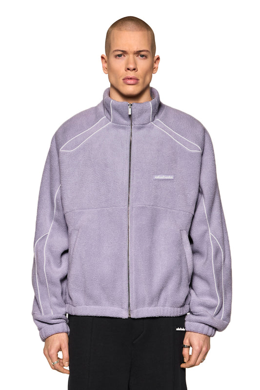 Fleece Jacket Dark Lilac Substance