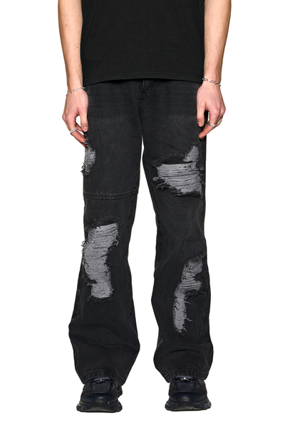 Distressed Denim Pants